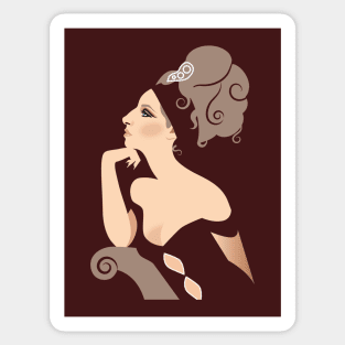 Melinda Temptress Sticker